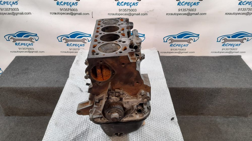 BLOCO ARMADO MOTOR 146B3000 1258394 FIAT UNO 146 1.4D 146B3000 1258394