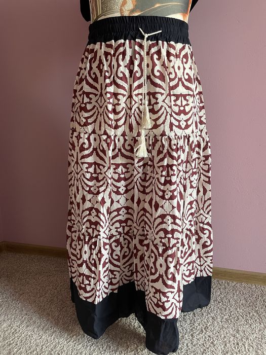 1. Maxi spodnica modny print 40/42/44/46