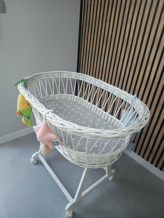 Kosz Mojżesza wiklinowy