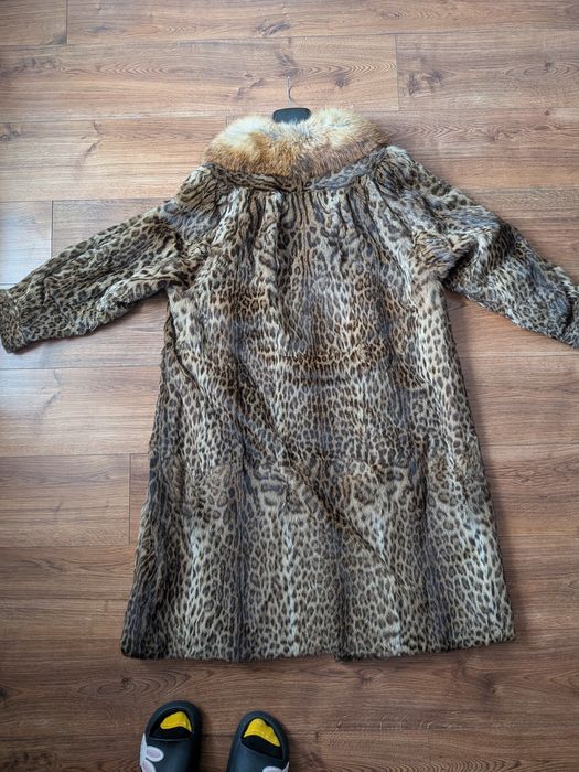 Naturalny płaszcz futrzany