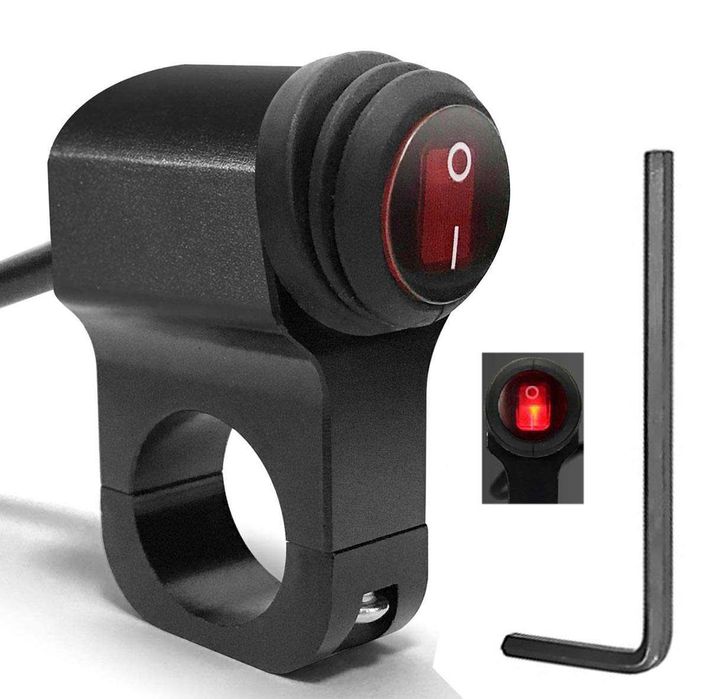 Halogen reflektor 6 led 60W 2szt + włącznik