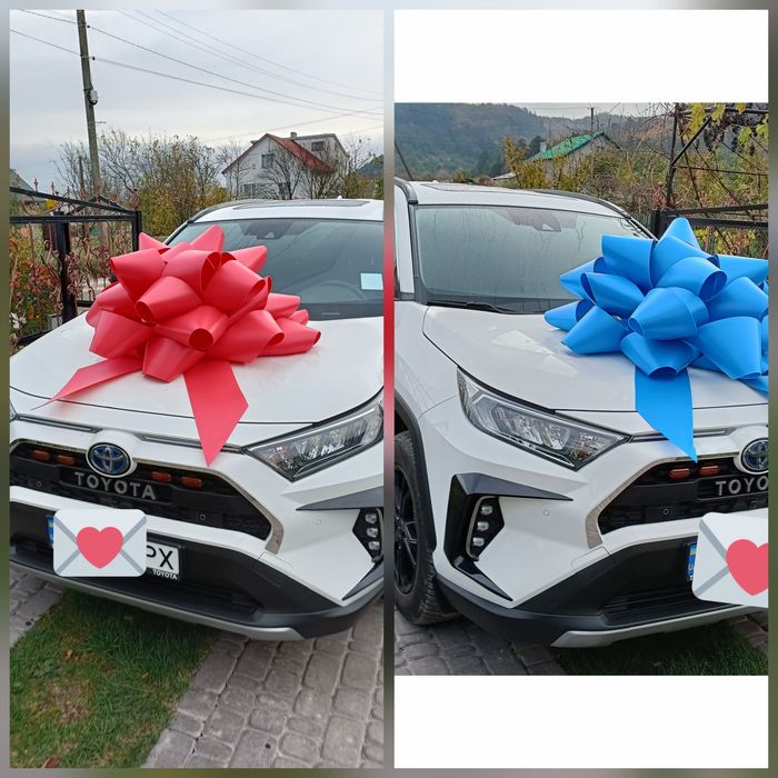 Бант на машину, бант для великого подарунка, бантик