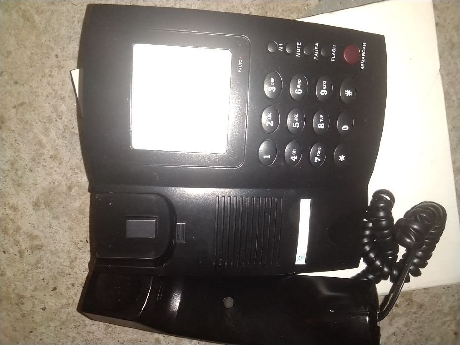 Telefone com fios fixo