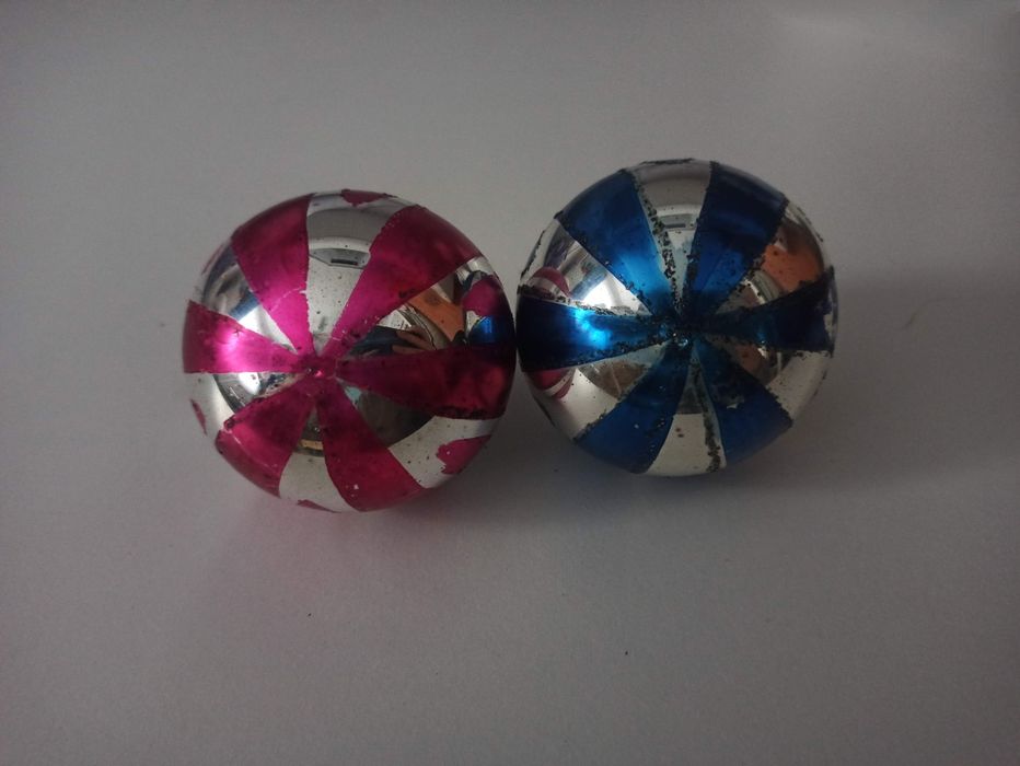 Bombki choinkowe PRL