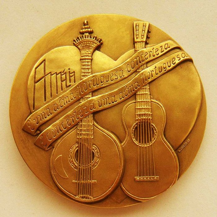 Medalha Bronze Amalia Rodrigues