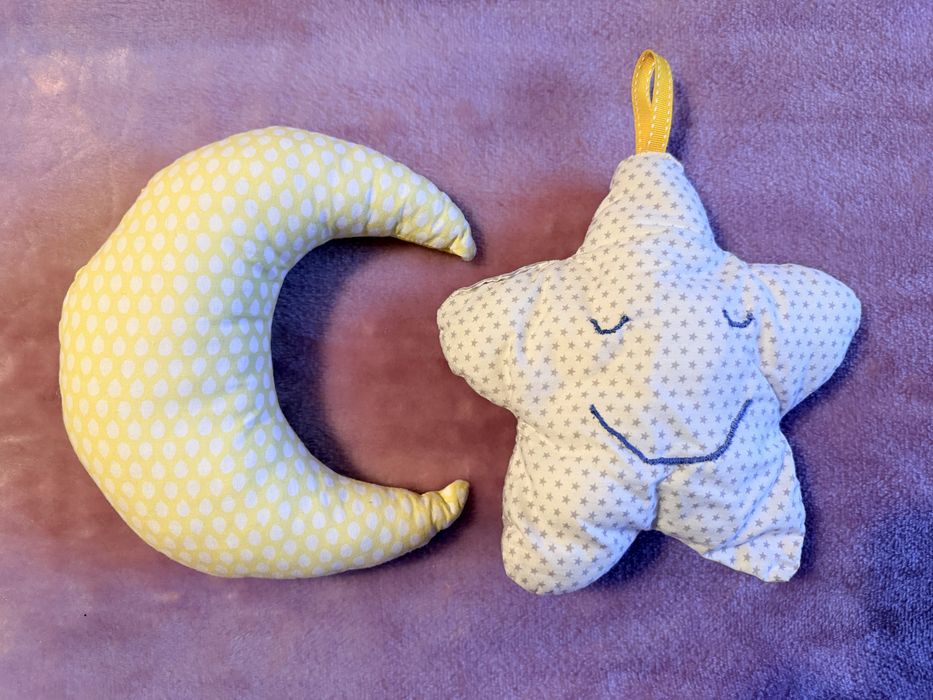 Almofadas Bebé Lua e Estrela