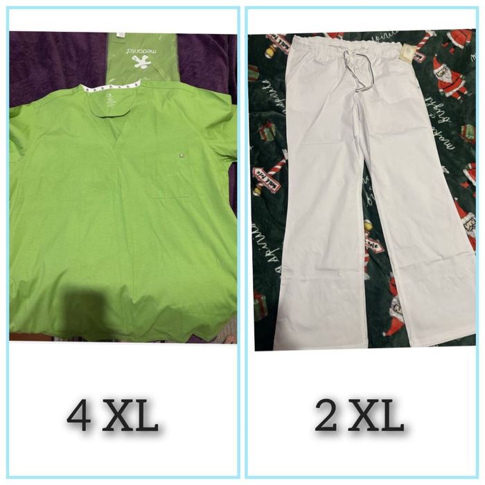 Медичний одяг, штани та кофти великих розмірів