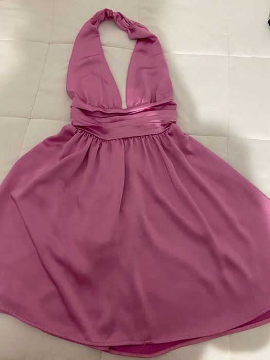Vestido de Cetim NOVO para cerimónia