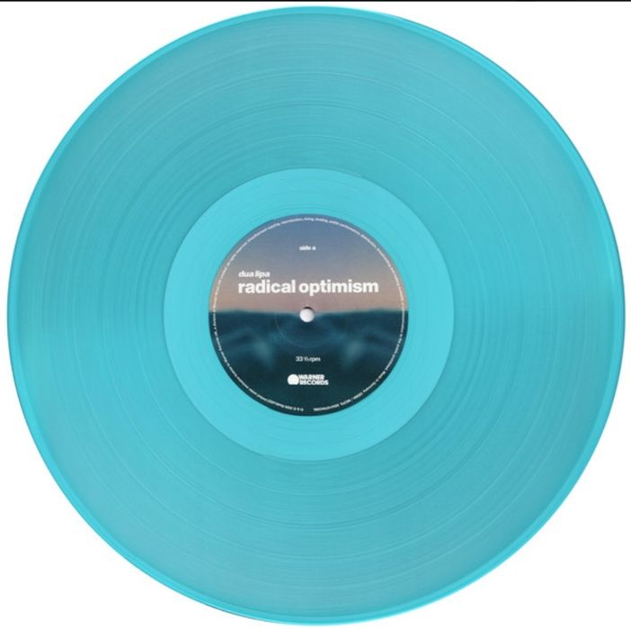 Dua Lipa - Radical Optimism LP (Curacao Blue Coloured)