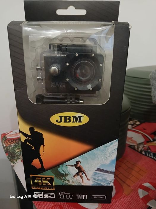 Câmara desportiva tipo GoPro