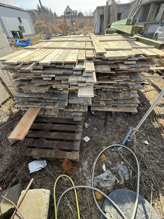 Deski budowlane -szalunkowe