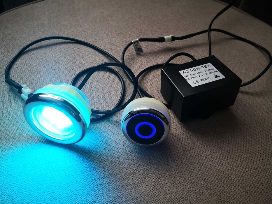 Lampa podwodna LED balia jacuzzi wanna 8 kolorów