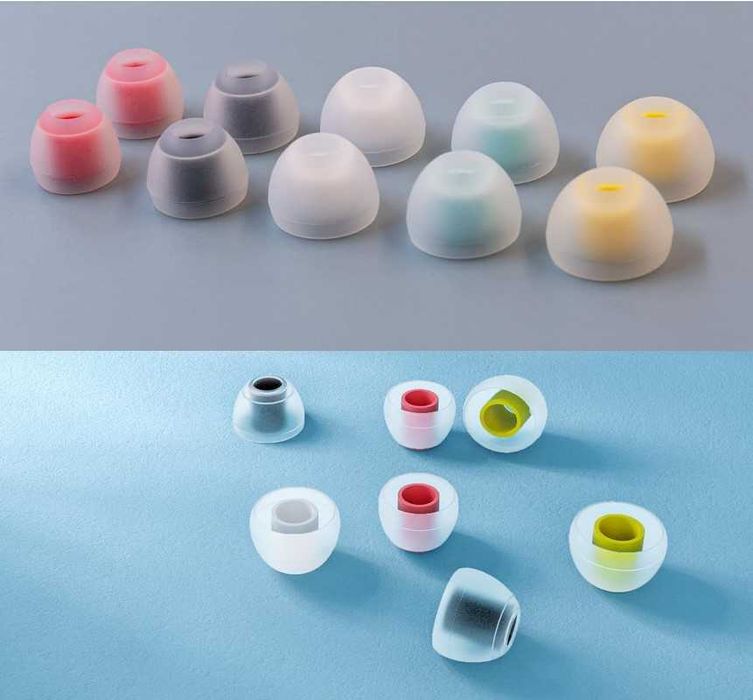 ‼️ Kbear 07 (5 пар) - нейтральные амбушюры для IEM, TWS наушников