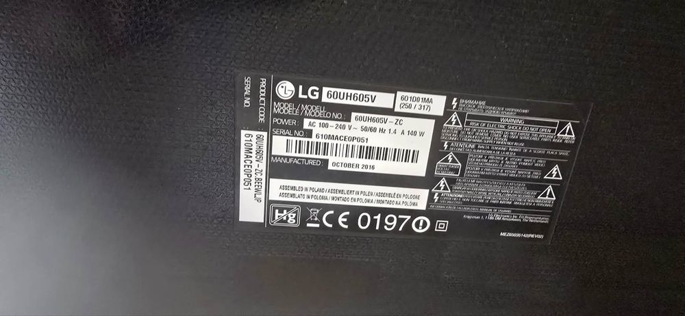 Telewizor LG 4K 60 cali SMART TV