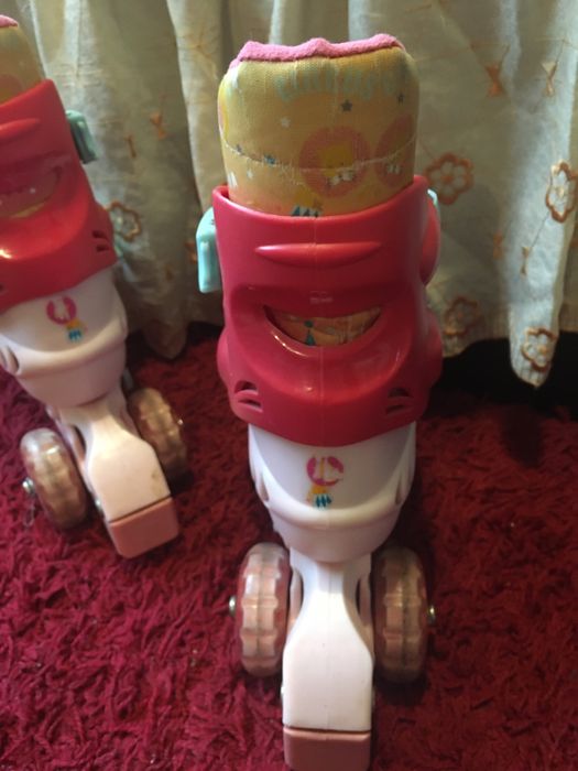 Matras rolki 3-kołowe trójkołowe 30-33