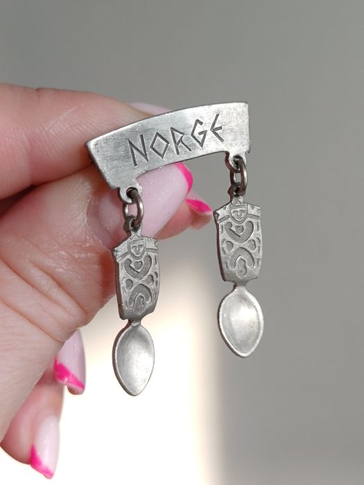 Norge broszka norweska pewter? Vikings
