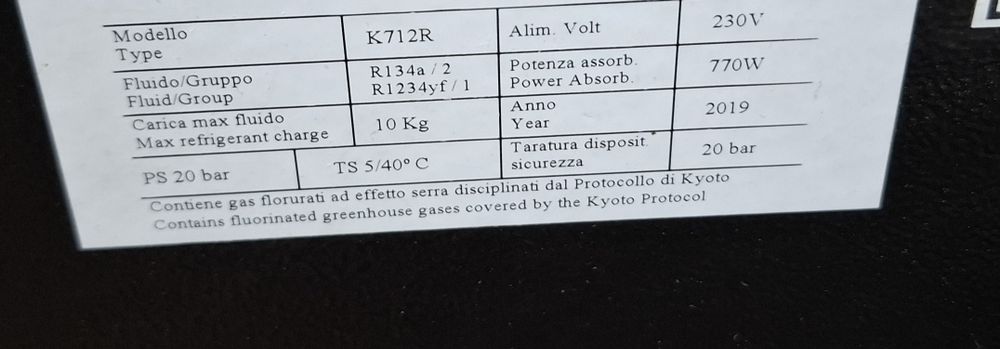 Stacja obsługi klimatyzacji TEXA 712R R134A/1234YF