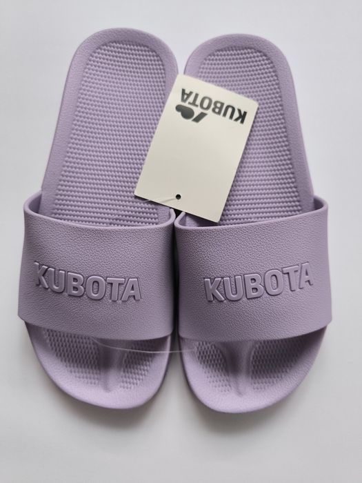 Klapki damskie Kubota 37 gumowe basenowe kapcie pantofle