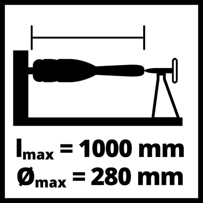 Токарный станок по дереву Einhell TC-WW 1000