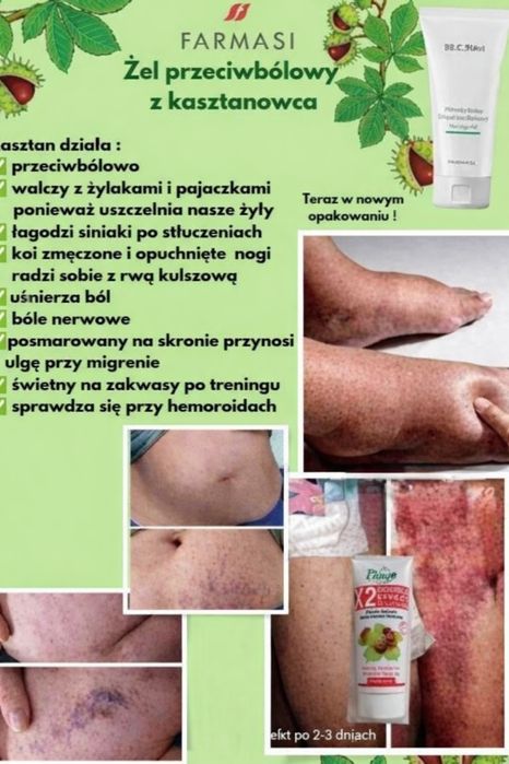 Żel z kasztanowca Farmasi