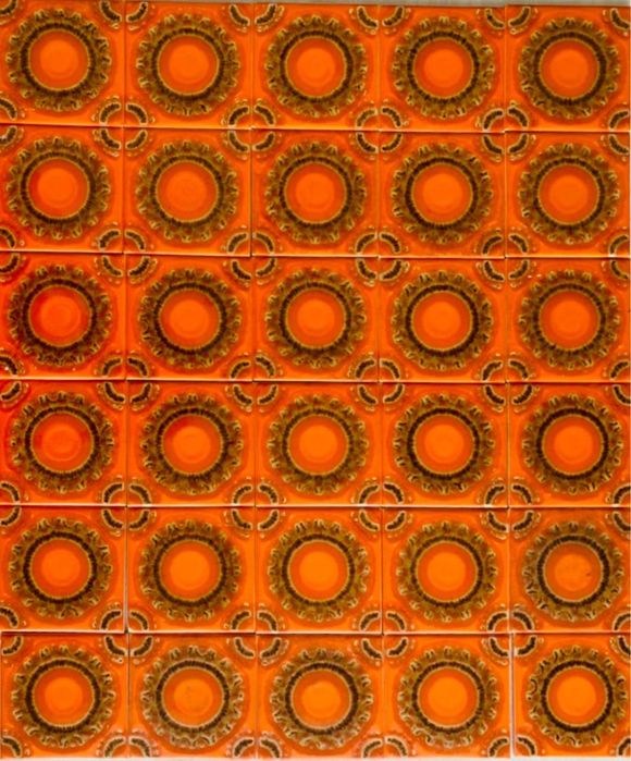 Painel de 30 azulejos Villeroy & Boch