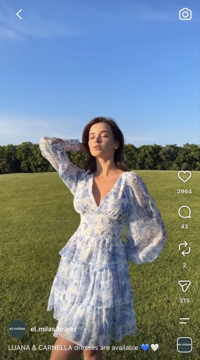 Сукні El Milas (Carla, Jacqueline, Patrizia, Luana)