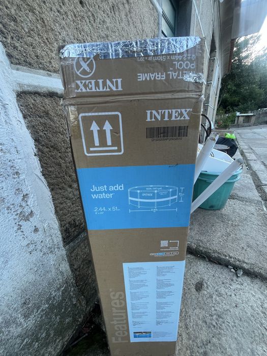 Picina intex 2.44 x 51 cm