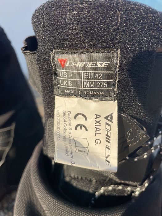 Botas DAINESE AXIAL G - Tam. 42