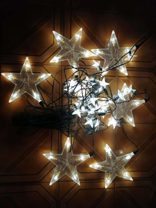 Cortina Estrelas Led