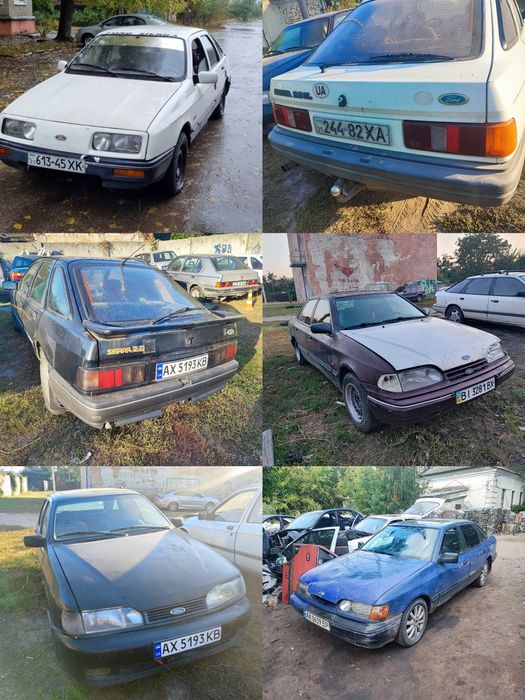 Разборка Форд Сиерра, Скорпио, Эскорт, Орион.