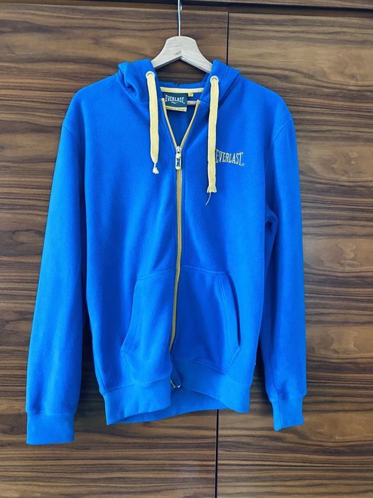 Everlast bluza dresowa z polaru z kapturem męska S