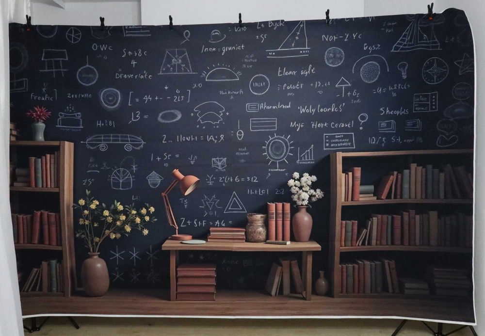 Tło fotograficzne tablica szkolna 300x200 NOWE
