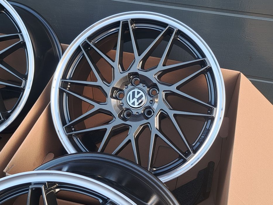 ALUFELGI VW 19 5x112 Turan Passat Golf T-Roc Jetta Scirocco Caddy DOTZ