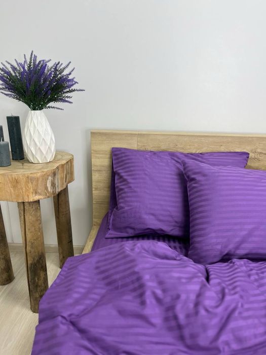 Комплект постільної білизни Страйп-сатин