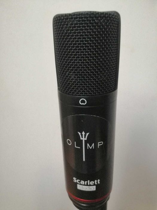 Kit de Produção Musical- Microfone, Pops, Suporte e Placa de Som