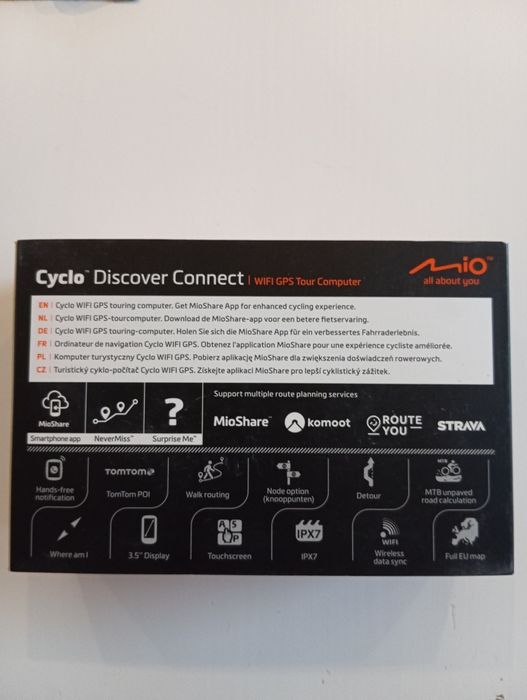 Nawigacja rowerowa Mio Discover Connect