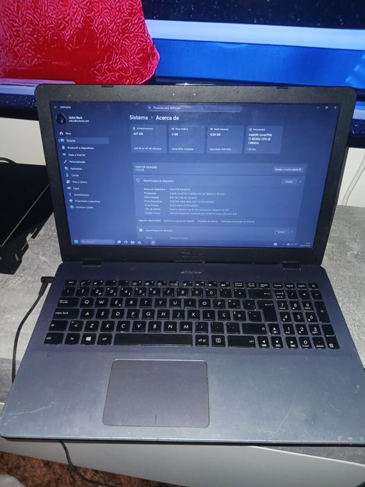 Pc portatil ASUS