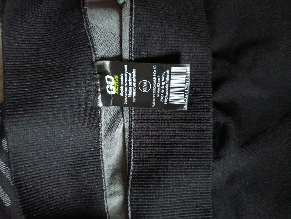 Spodnie termoaktywne XL/XXL Go Active