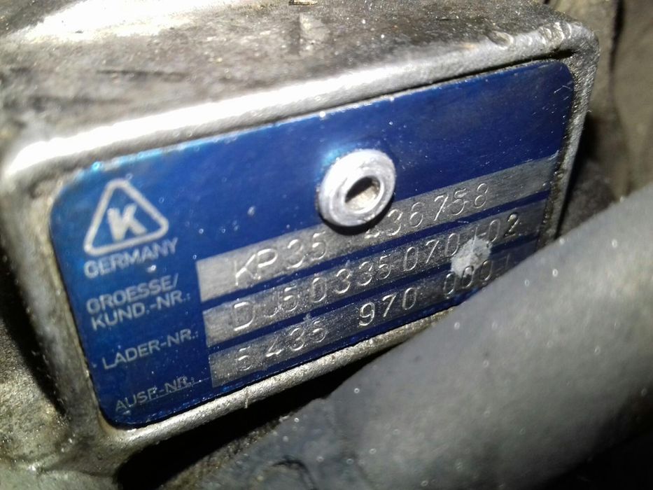Turbocompressor Citroen C3