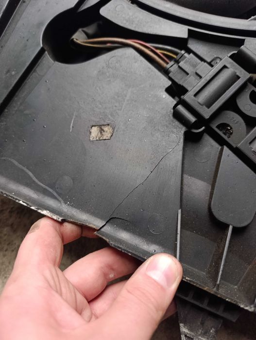 Вентилятор охлаждения Ford Mondeo Mk3 Дизель В сборе. Оригинал