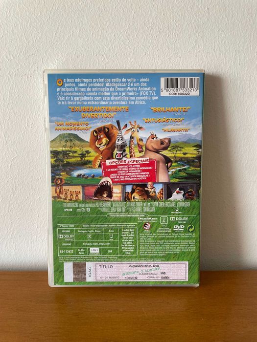 ᴾᵀ Madagáscar 2 [2009 DVD]