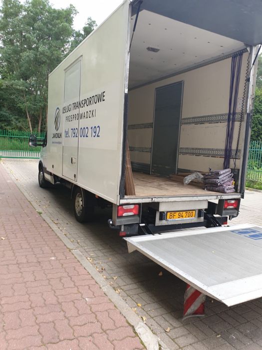 Tanio 100zl/h przeprowadzki transport skręcenie mebli