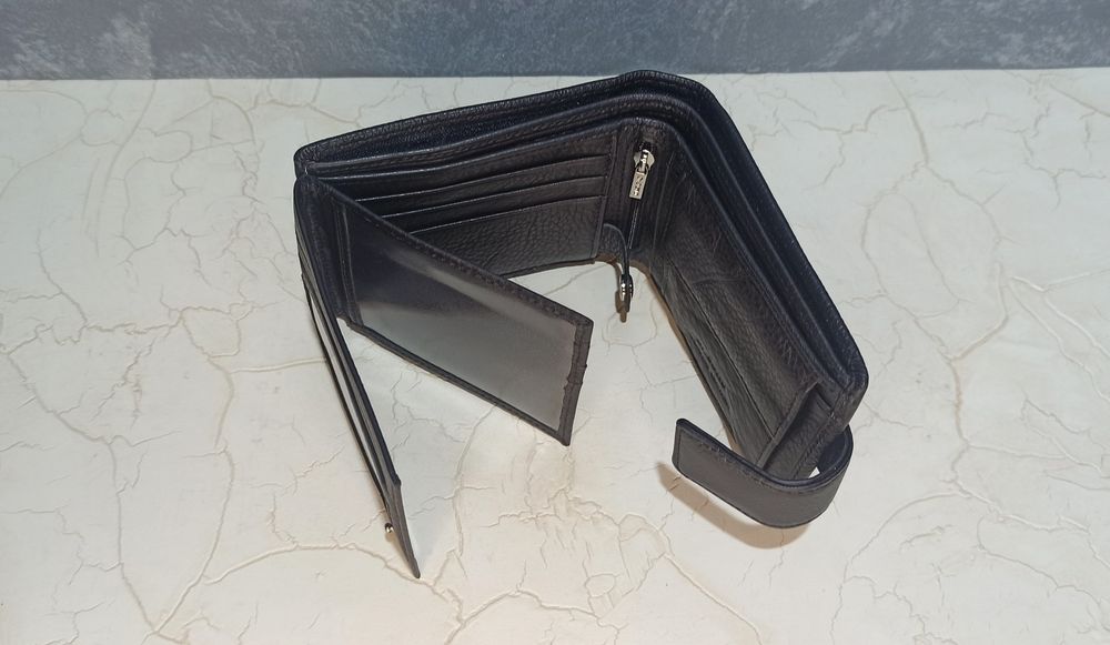 Кошелек мужской кожаный DR.BOND гаманець чоловічий шкіряний портмоне