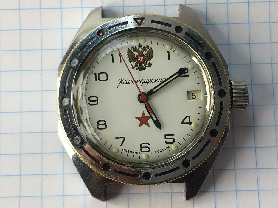 Часы механические Восток Амфибия антимагнитные рабочие