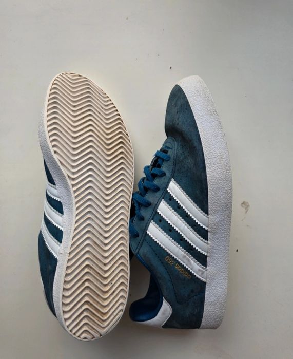 Buty Adidas 350 niebieskie adidasy trampki sneakersy