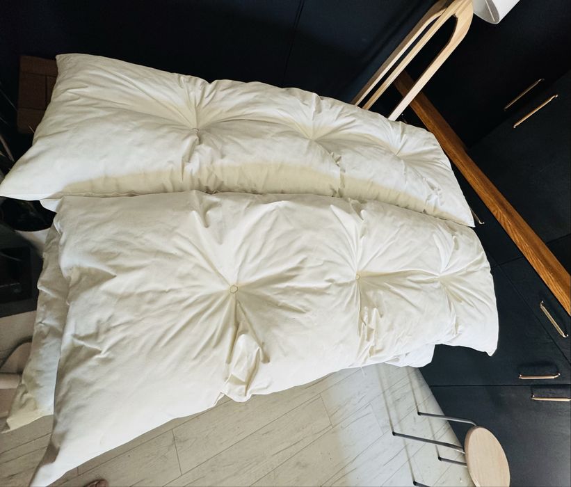 Poduszki na palety kremowe ecru zestaw 8 sztuk XXL XL