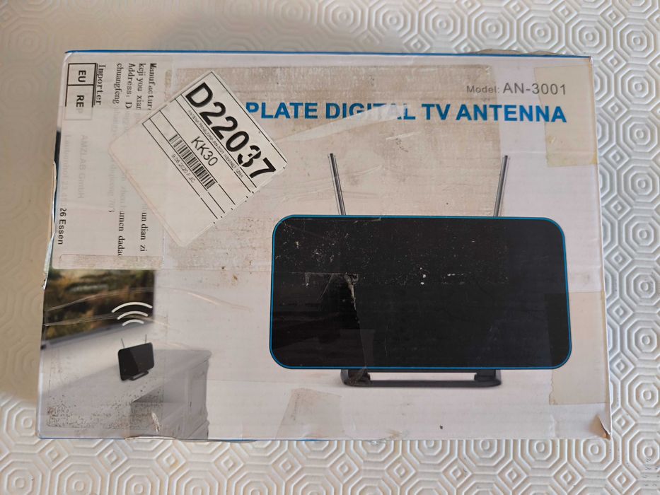 Antena cyfrowa TV Plate Model: AN-3001