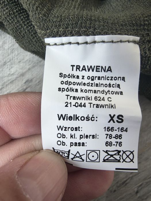 Koszulka wojskowa długi rękaw xs