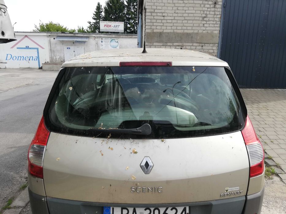 Renault Scenic II 1,9 DCI 2005r- Klapa tył i inne  części