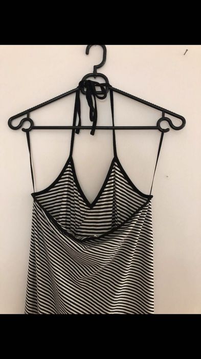 Letnia sukienka w paski H&M 34